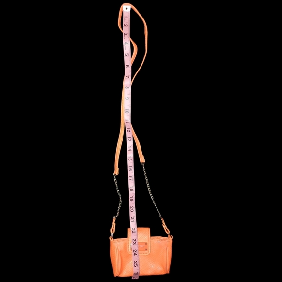 Nine West Neon Orange Festival Micro Bag - Picture 3 of 16